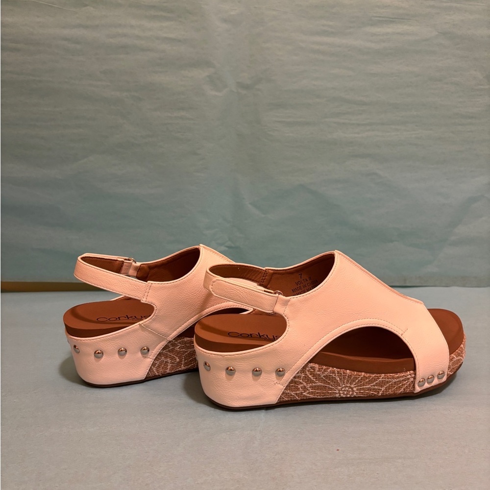 White Corky Volta II Women’s Wedges